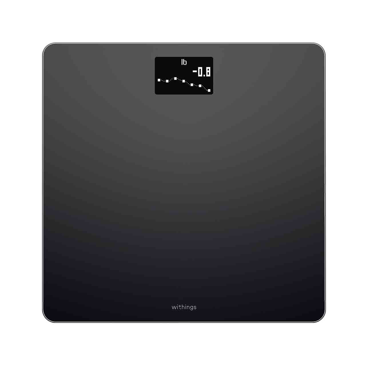 Withings Body (Nokia), Black - Weight & BMI Wi-Fi Scale - Wi-Fi sync, Multi-user, Pregnancy mode - Withings Official Store