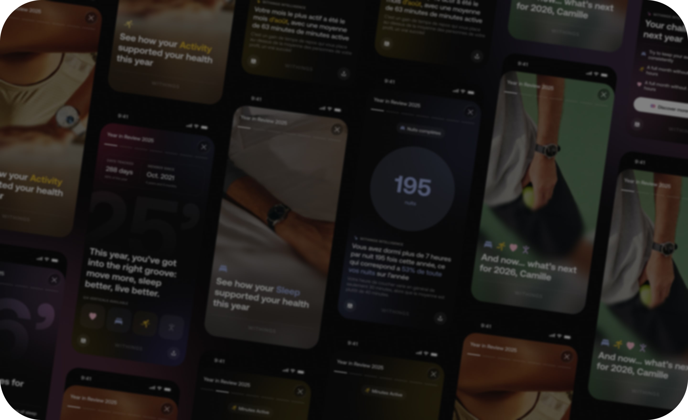 Your Year in Health is waiting for you in the Withings App Image