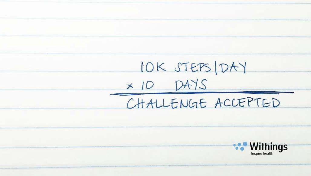 Withings 10-Day 10k Step Challenge Inspires Thousands
