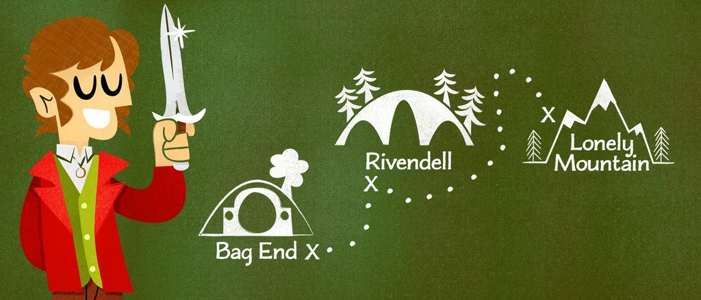 Des kleinen Hobbits große Reise: So viele Schritte hat er zurückgelegt