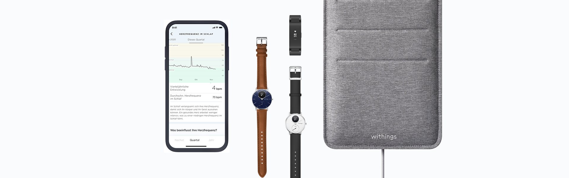 Health Mate bietet einen neuen Indikator: Ihre Schlaf-Herzfrequenz