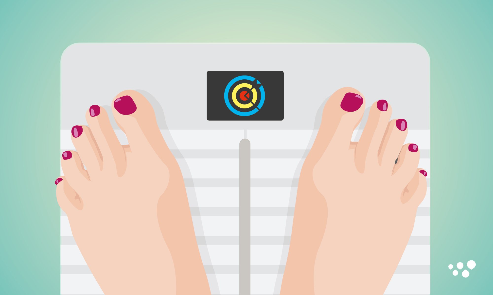 Legen Sie ein Zielgewicht fest, um mehr Pfunde zu verlieren