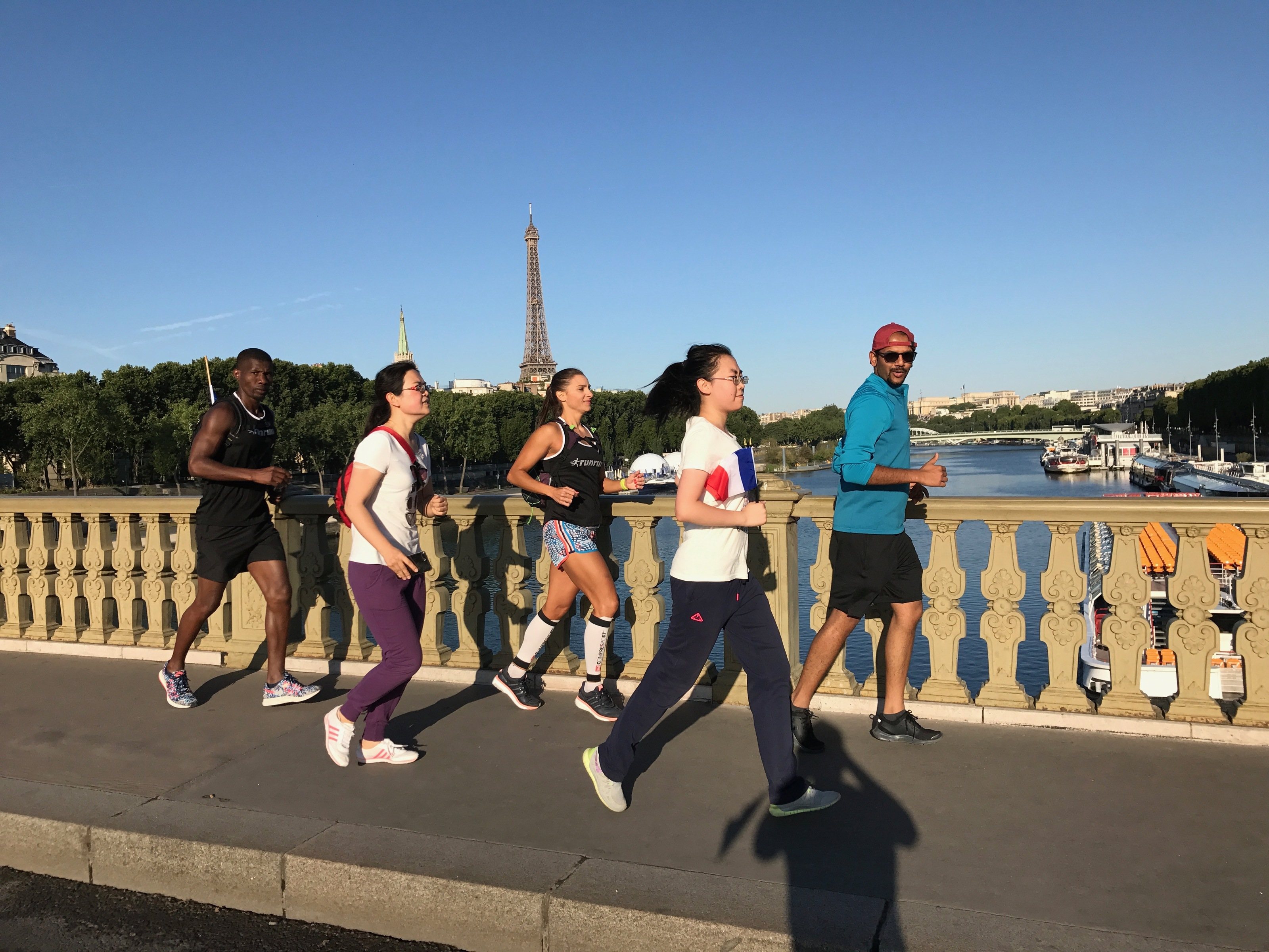 Sie dreht ihre Runden in Paris – wortwörtlich