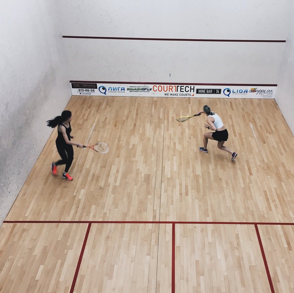 Squash für Anfänger