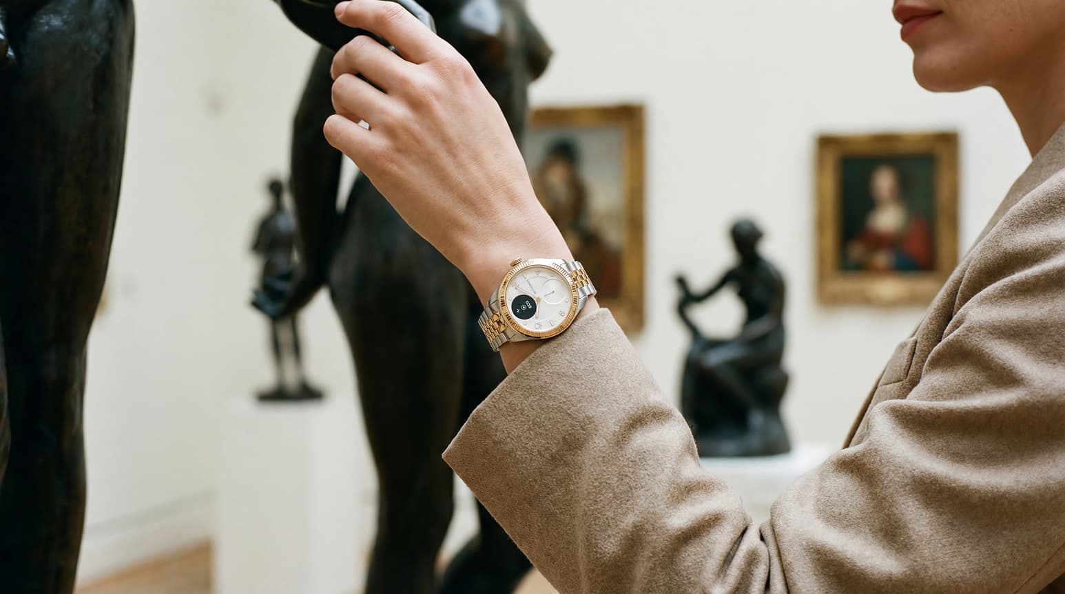 A modern heirloom with a digital heartbeat. Image