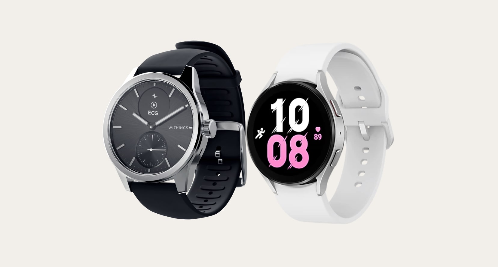 Withings ScanWatch vs Samsung Galaxy Watch 5 : quelle montre connectée choisir ?