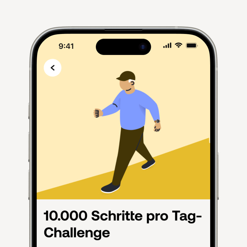 Steigern Sie Ihre Schritte jede Woche