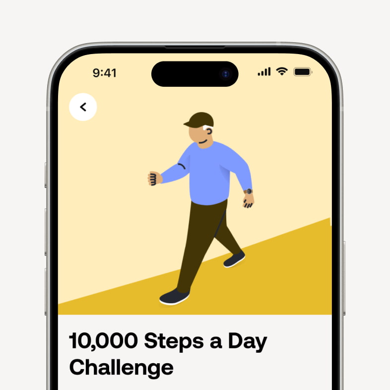 Increase your steps each week