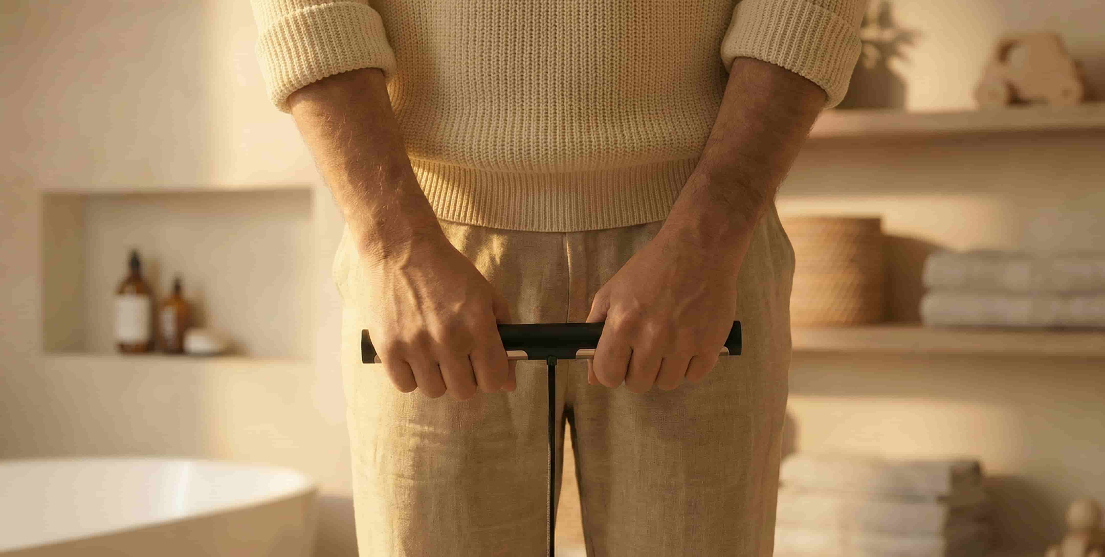 “It's like having a personal health assistant right in my bathroom.” Image