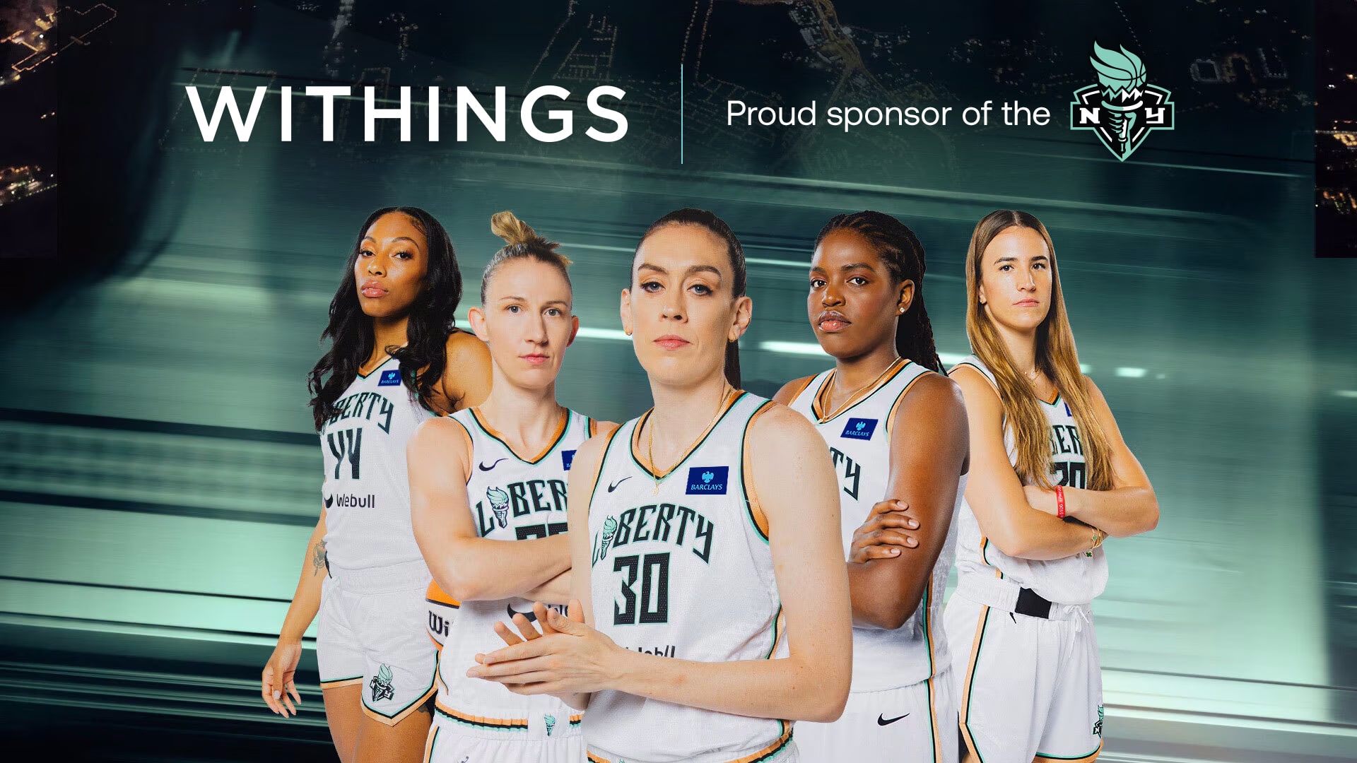 NY Liberty Withings USA