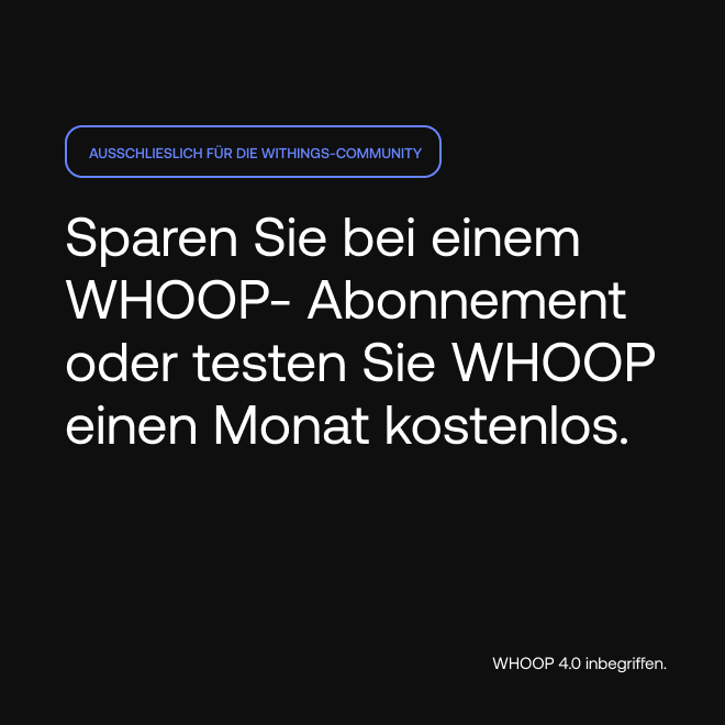 WHOOP-Sonderangebot für begrenzte Zeit Image