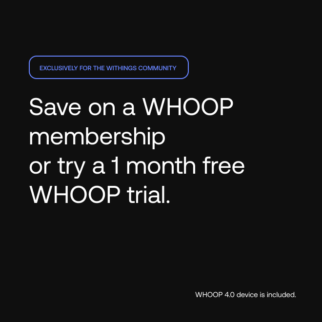 Limited-time special offer from WHOOP Image