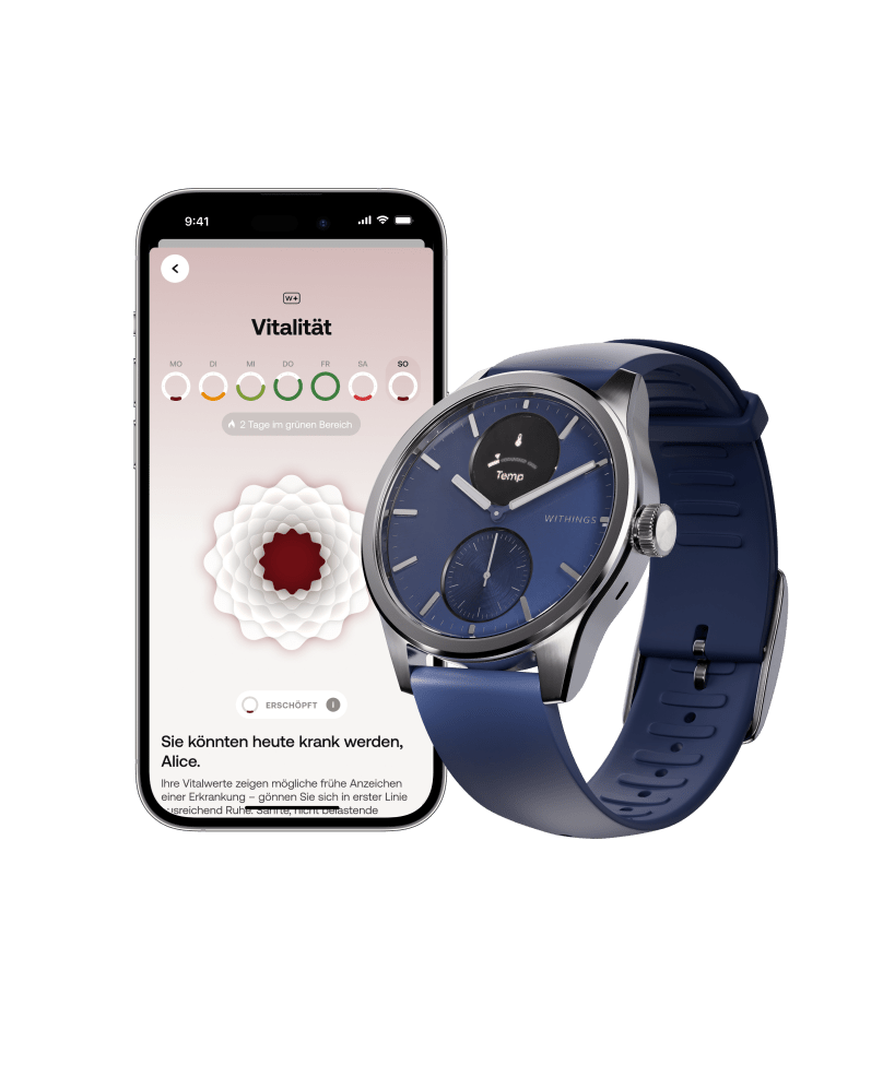ScanWatch 2 maximiert Ihr Withings+ Erlebnis
