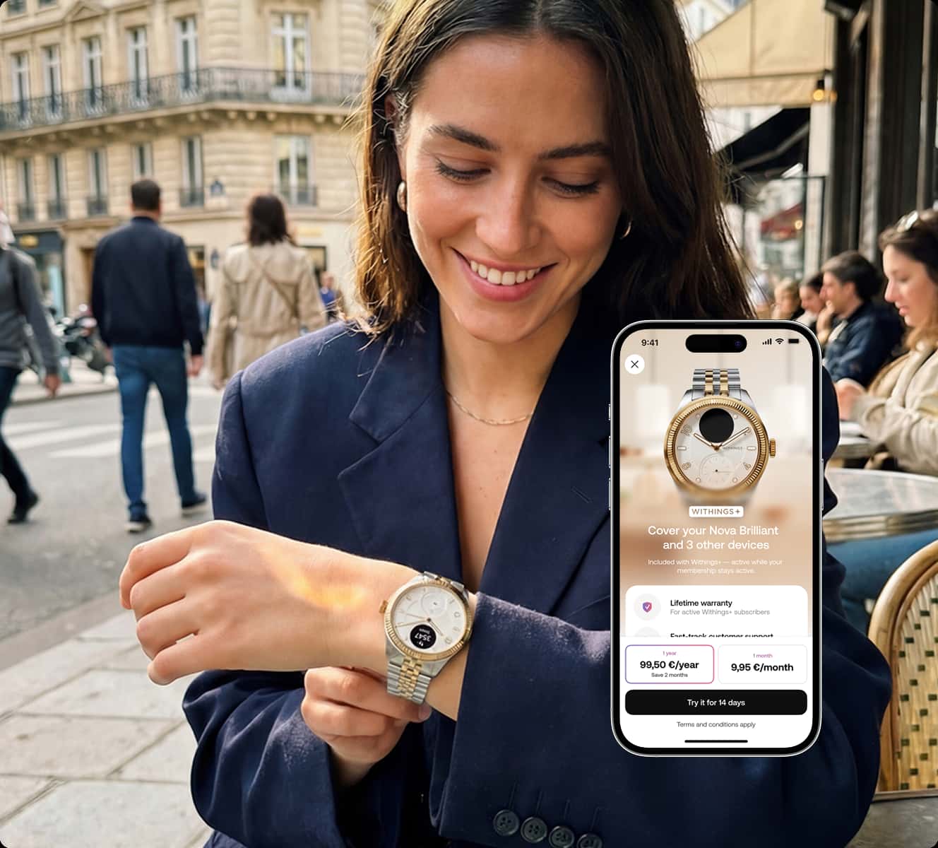 Device protection right in the app